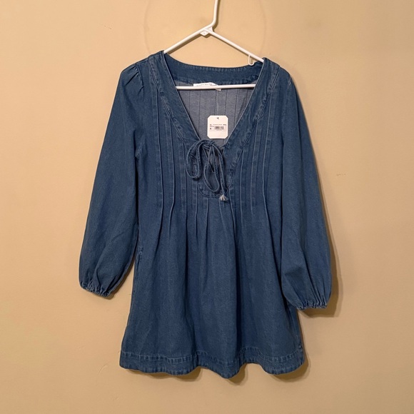 Altar'd State Denim Shiloh Mini Dress - Picture 10 of 11
